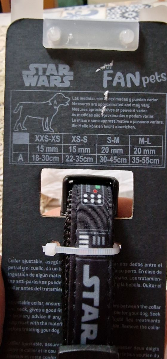 stars wars guinzaglio pettorina collare 