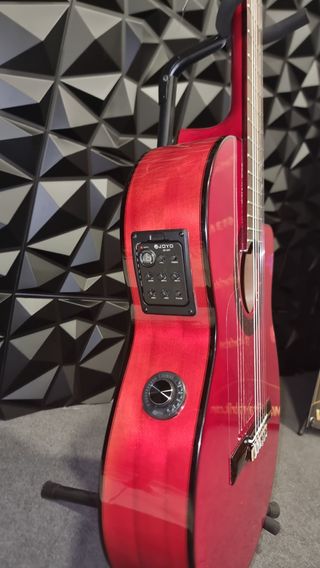Guitarra Flamenca Con Joyo y Previo 0S1
