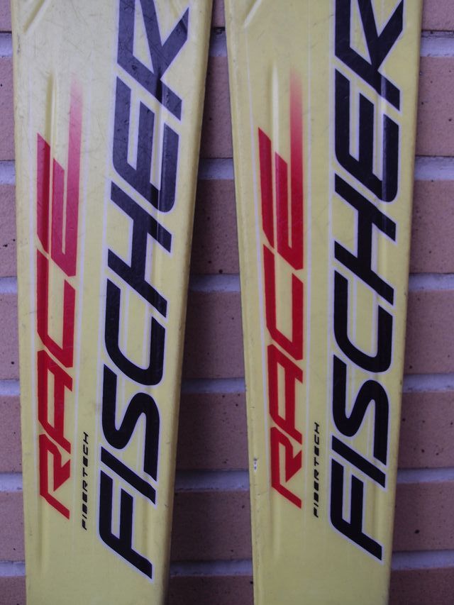 Esquís Fischer 110cm con fijaciones