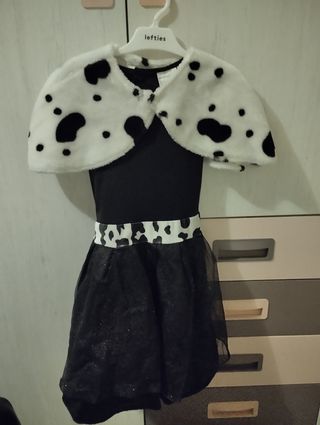 Disfraz familiar dálmatas y Cruella
