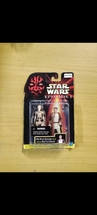 Obi-Wan Kenobi with battle droid