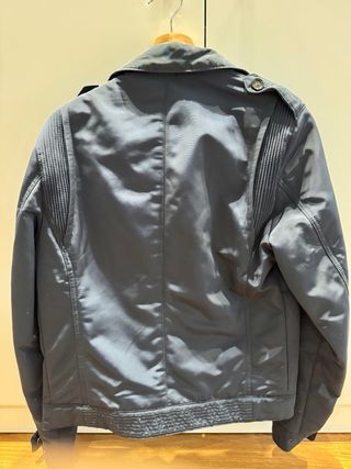 Cazadora hombre elegante azul marino talla S MANGO