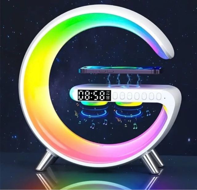 LumiLight 
Cargador inalambrico altavoz luz led