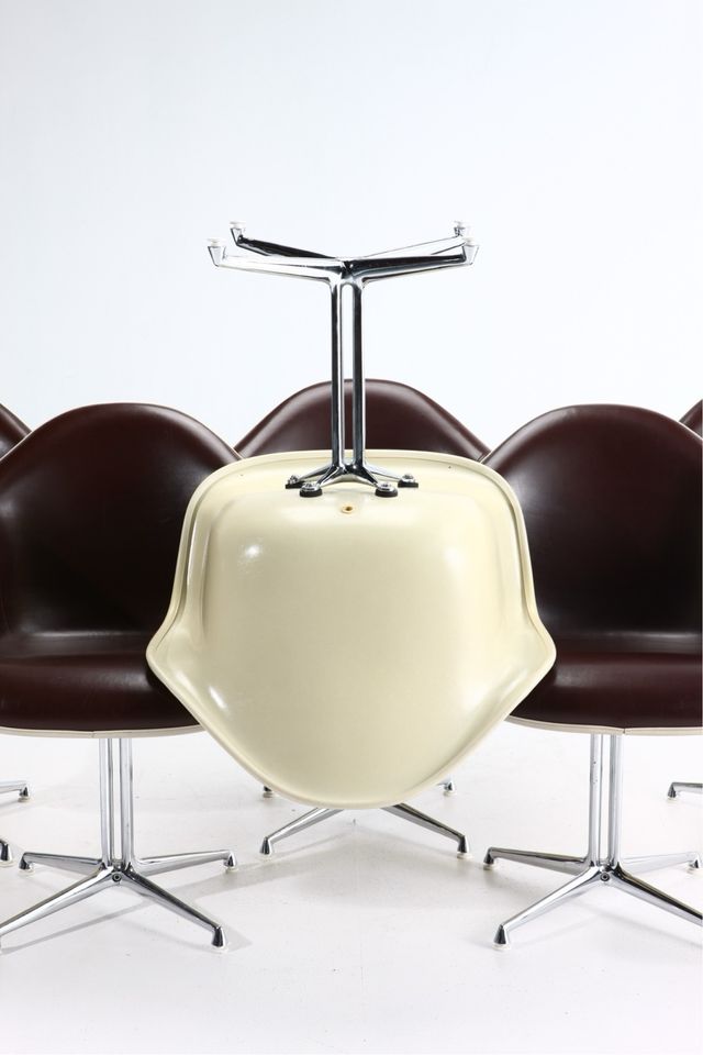 Sillas “DAX” de RayCharles Eames ed. Vitra