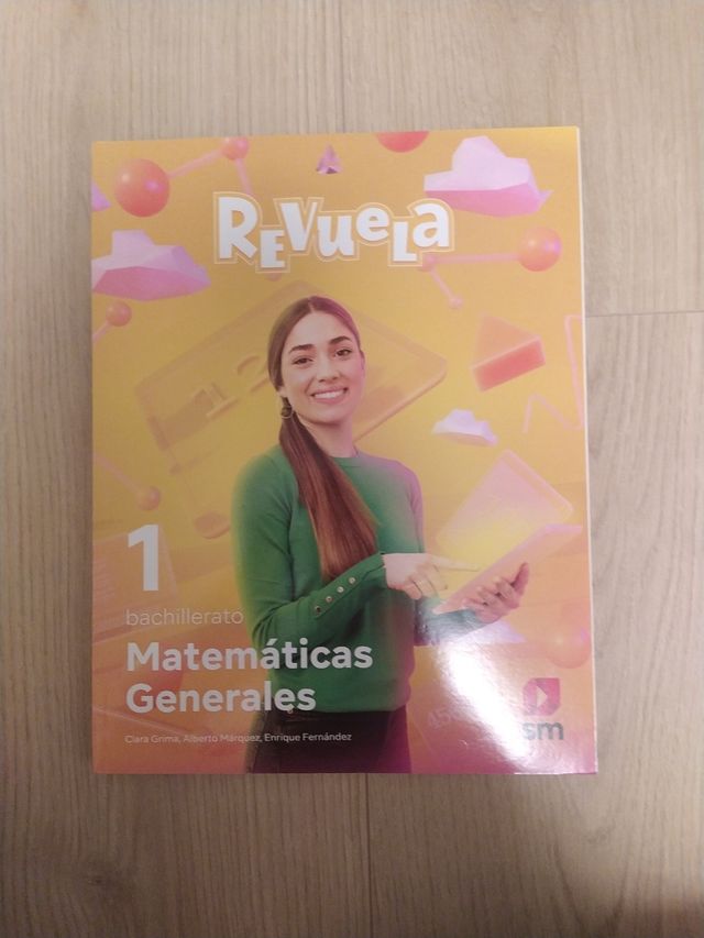 NUEVO Matemáticas Generales.1 Bachillerato. Revuel