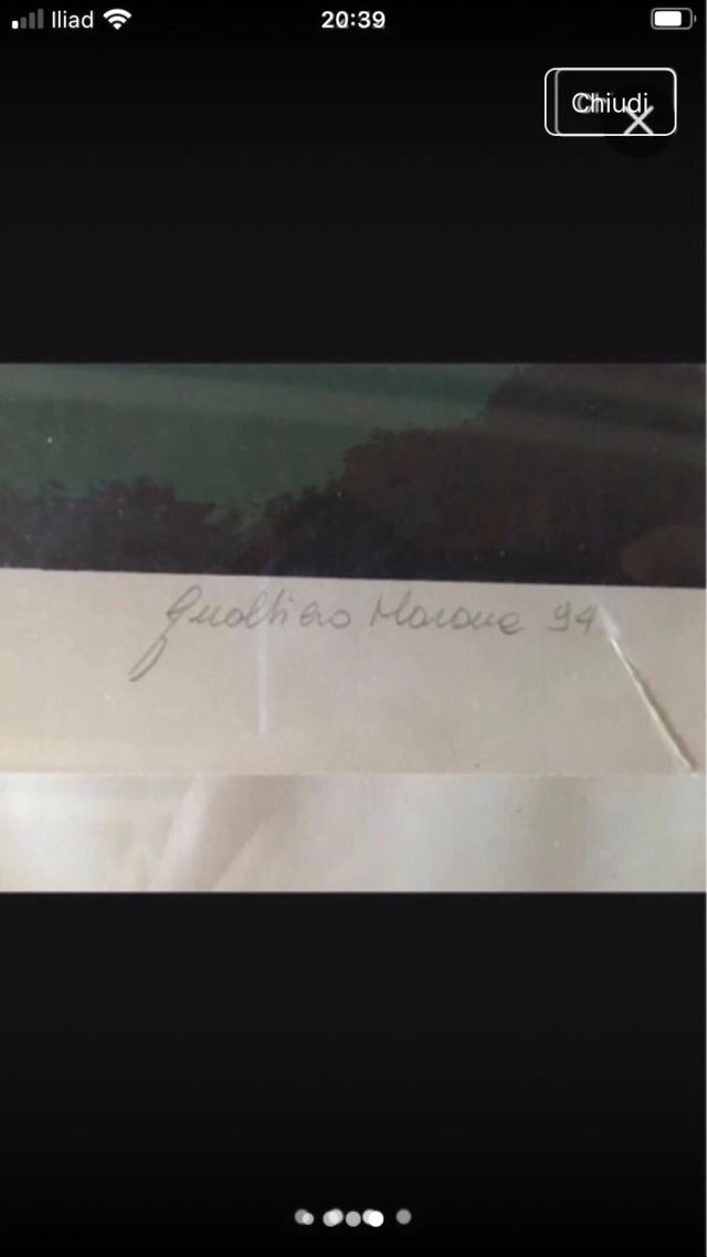 Quadro con serigrafia