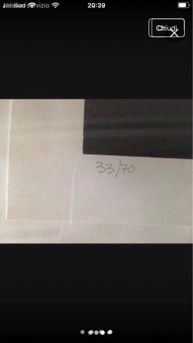 Quadro con serigrafia