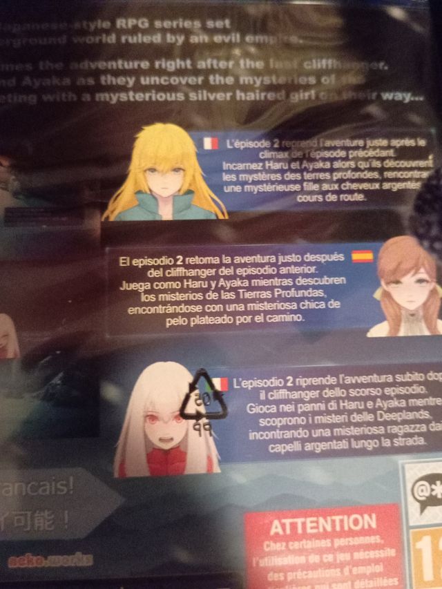 Precintado(Light Fairytale 1 y 2)Ps4🇪🇦