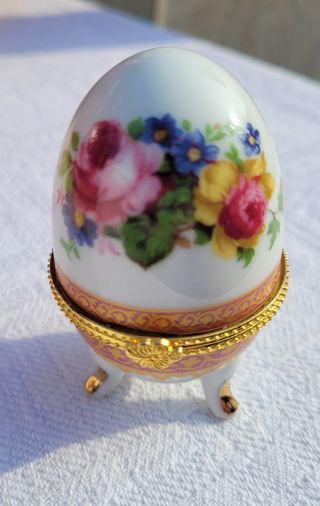 Uovo stile FABERGE apribile