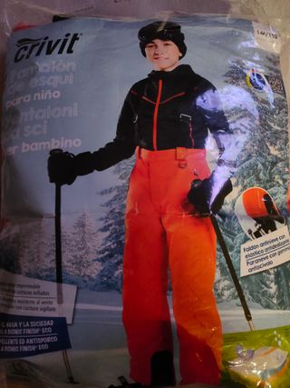 PANTALÓN SKI NIÑO 10-12 años a estrenar