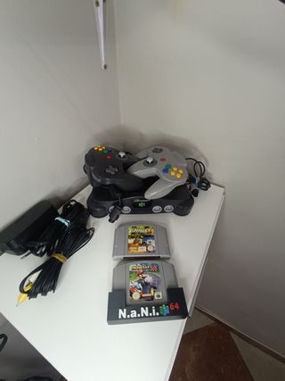 Nintendo 64.Buen estado.Mario Kart.Ideal parejas👫