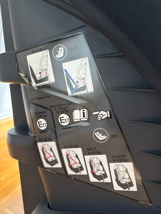 Silla Klippan Triofix Recline