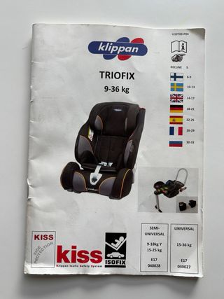 Silla Klippan Triofix Recline
