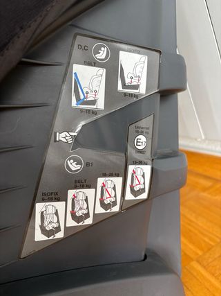 Silla Klippan Triofix Recline