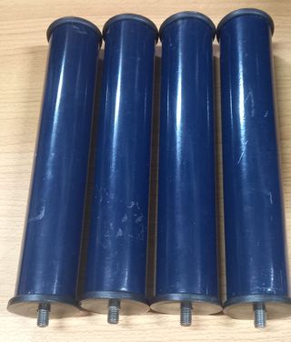 4 patas de somier 27,5 cm