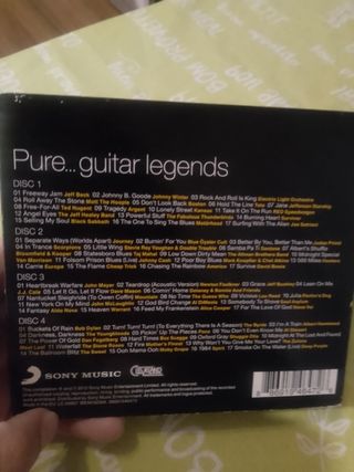 Cd's Pure guitar legends