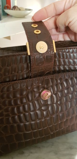 Borsa Vintage in similpelle "Mariella Burani"