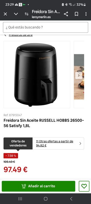 Freidora de aire