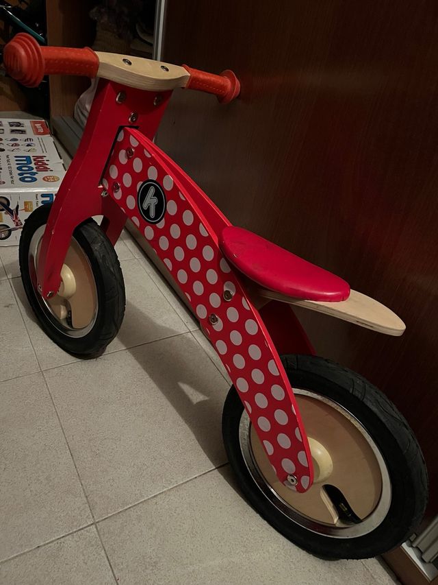 Bici de madera