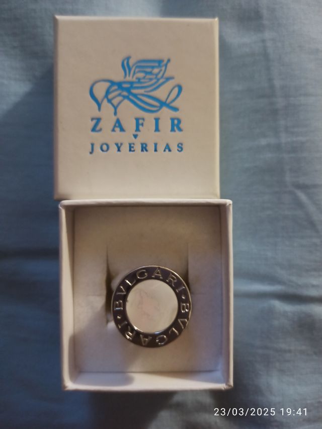 Anillo Bulgari de plata