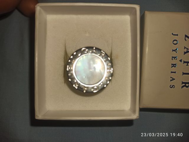 Anillo Bulgari de plata