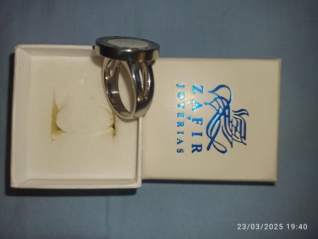 Anillo Bulgari de plata