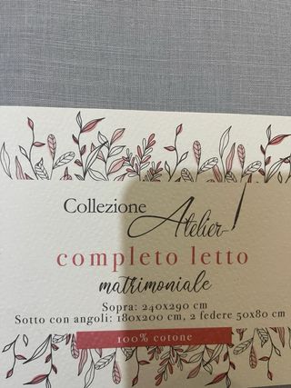 Lenzuola Matrimoniali Grigio