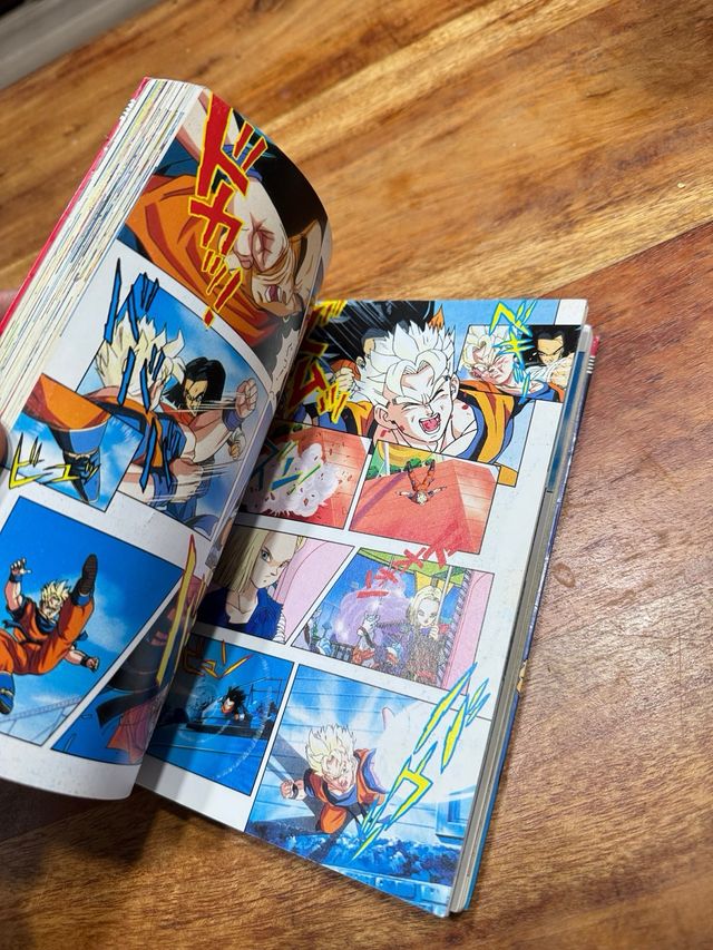 Jump anime comic Dragon Ball Z un futuro diferente