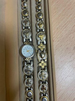 Juego reloj y pulsera bisuteria 