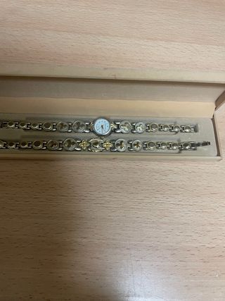 Juego reloj y pulsera bisuteria 