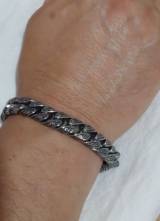 Pulsera Tribal Acero Inoxidable 316L