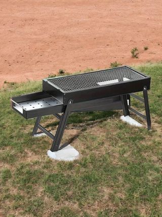 Barbecue BBQ Fornacella Portatile in Acciaio NUOVO