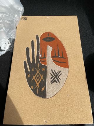 Quadri elaborati con sabbia