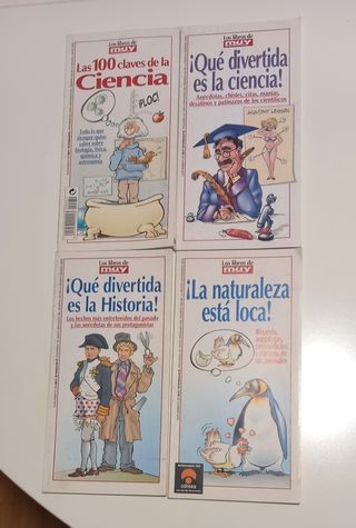 Libros colección revista Muy interesante