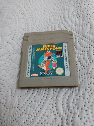 Súper James pond nintendo game boy