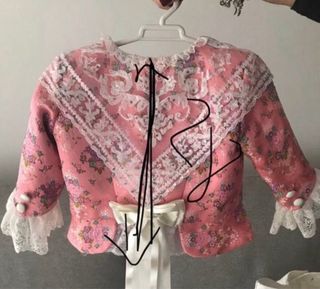 Traje fallera niña