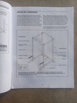Máquina gimnasio jaula PRO-FORM