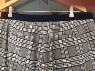 Pantalon de cuadros Zara