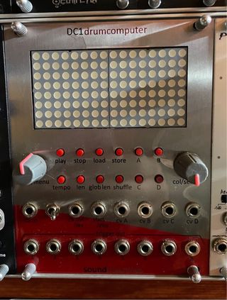 Soundmachines DC1drumcomputer eurorack sequencer