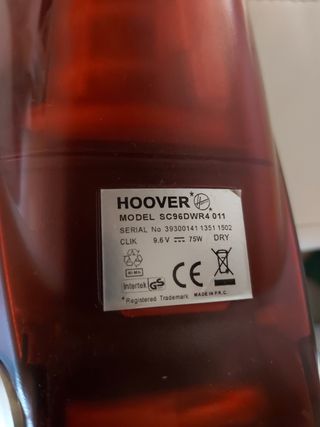 Aspirapolvere portatile ricar. Hoover