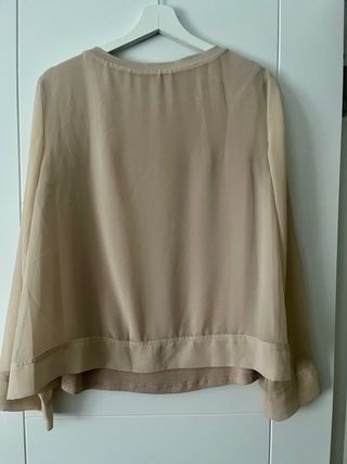 Lote blusa Zara y pañuelo Mango