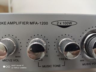 Amplificador para Karaoke