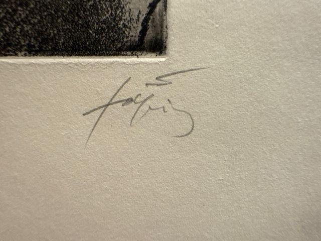 Grabado Antoni Tapies