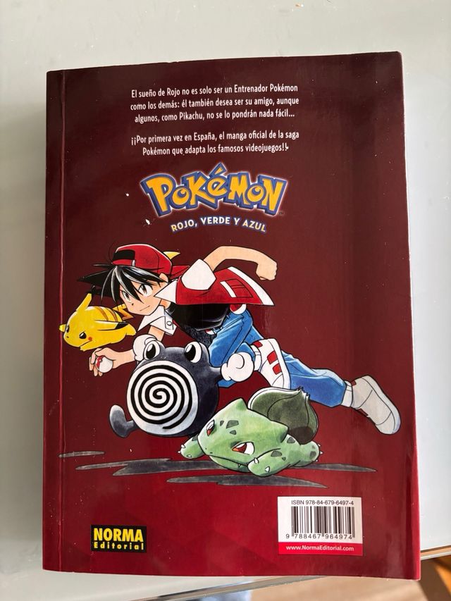 comic pokemon rojo verde azul 1