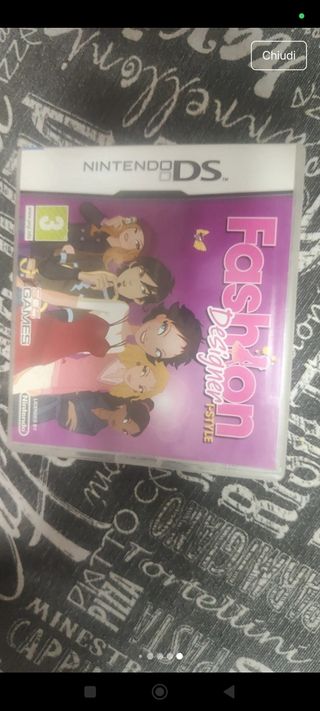 Gioco Nintendo Ds fashion designer 