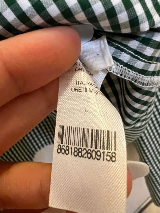 Camicia A Quadretti Cotone Oversized MrMrs Shirt