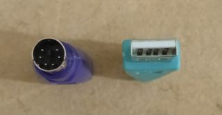 Coppia adattatori USB PS2