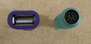 Coppia adattatori USB PS2