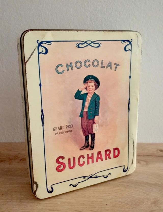 Scatola in metallo Suchard 