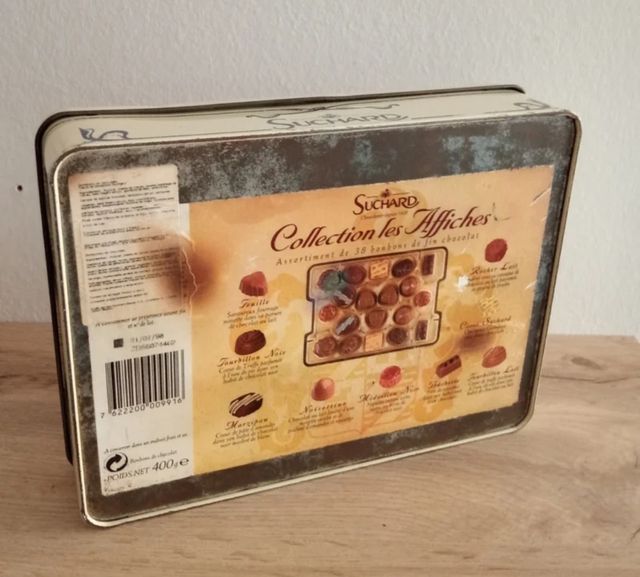 Scatola in metallo Suchard 